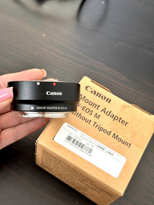 Canon mount adapter EF-EOS M