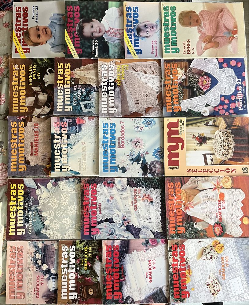 Revistas de crochet Antigas