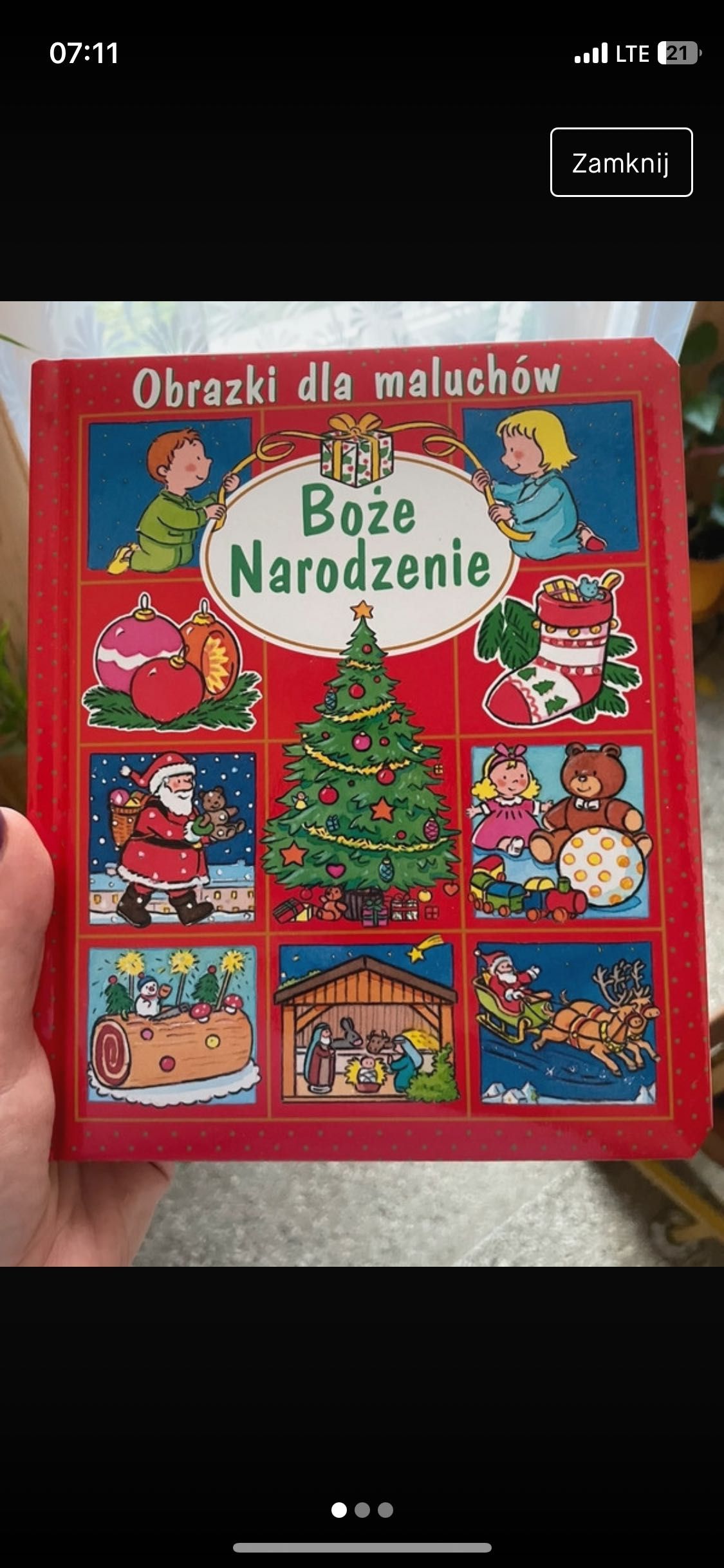 Książka świąteczna dla dzieci