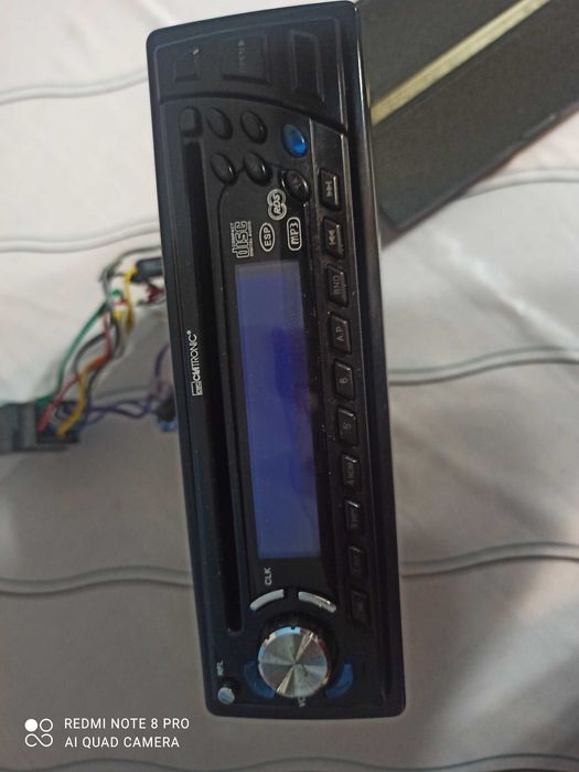 Autoradio clatronic com leitor cartão e porta usb