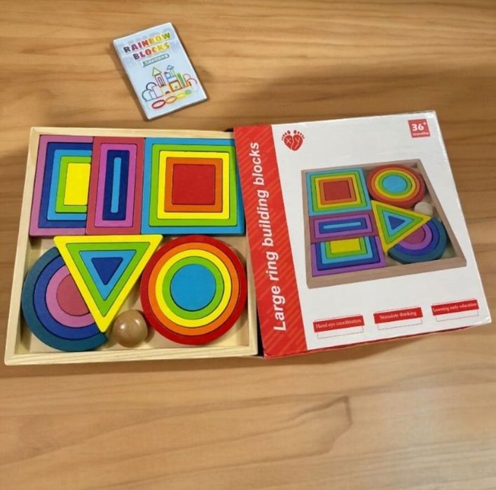 НОВИЙ набір фірми Debitoys Сортер Монтессорі  ФОРМИ