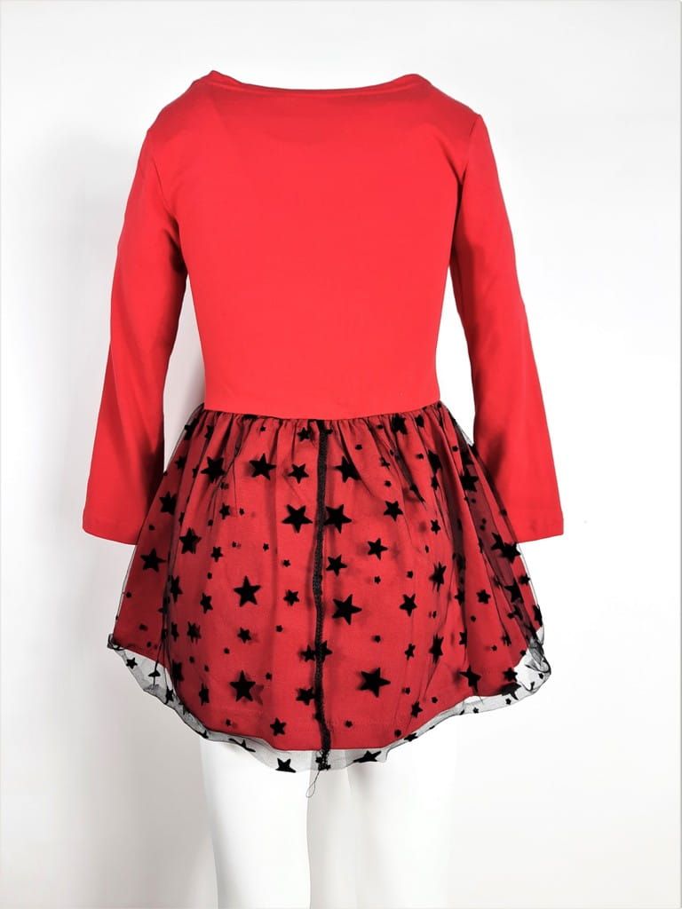 Bawełniana sukienka z tiulem dla dziewczynki Minnie 86cm