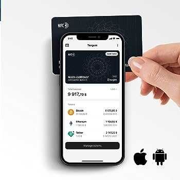 Криптогаманець Tangem Wallet Black 2 карти. Новий