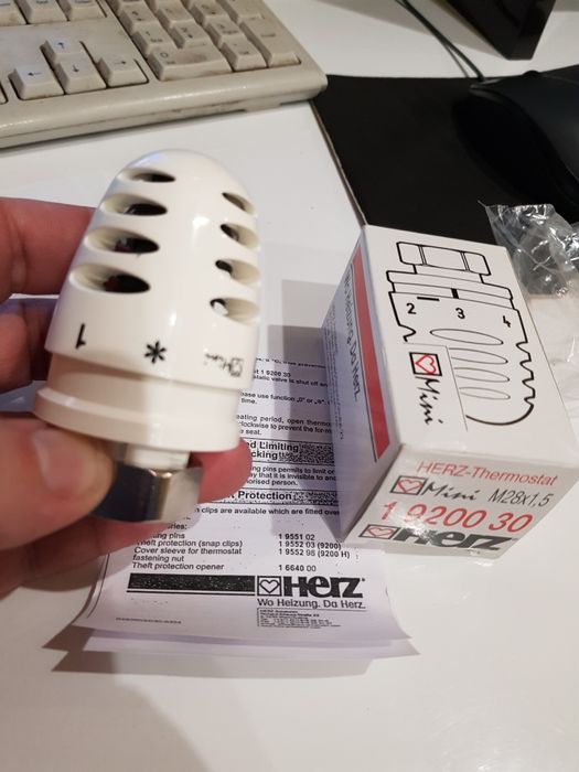 Термоголовки Герц нові