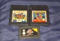 Game Boy - 3 jogos [Hugo,Jurassic Park e Bugs Bunny]
