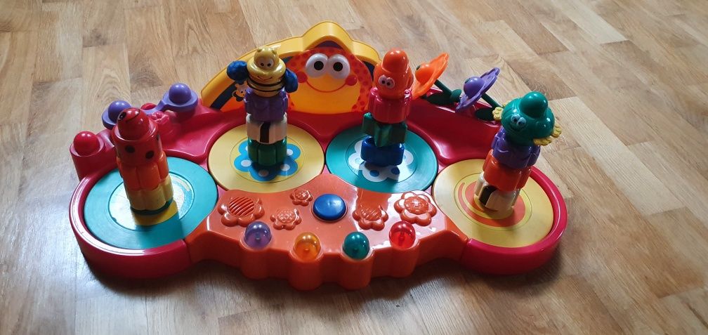 Fisher price kręcone kółka,klocki
