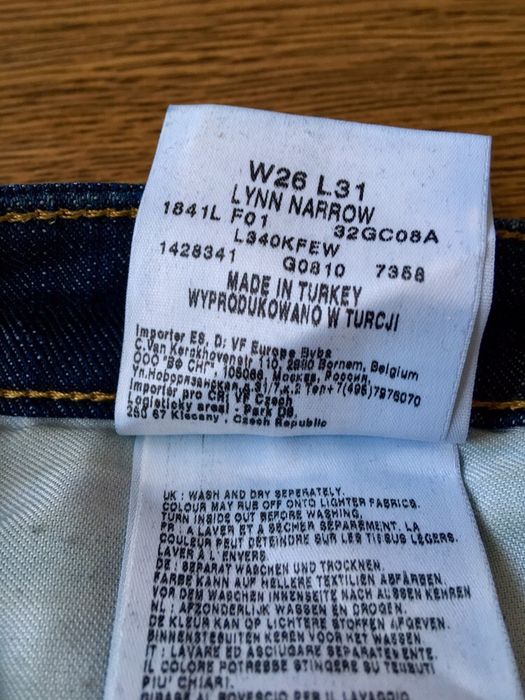 Spodnie jeansy Lee LYNN NARROW - W26 L31