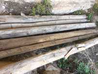 Traves Madres de madeira Castanho antigas