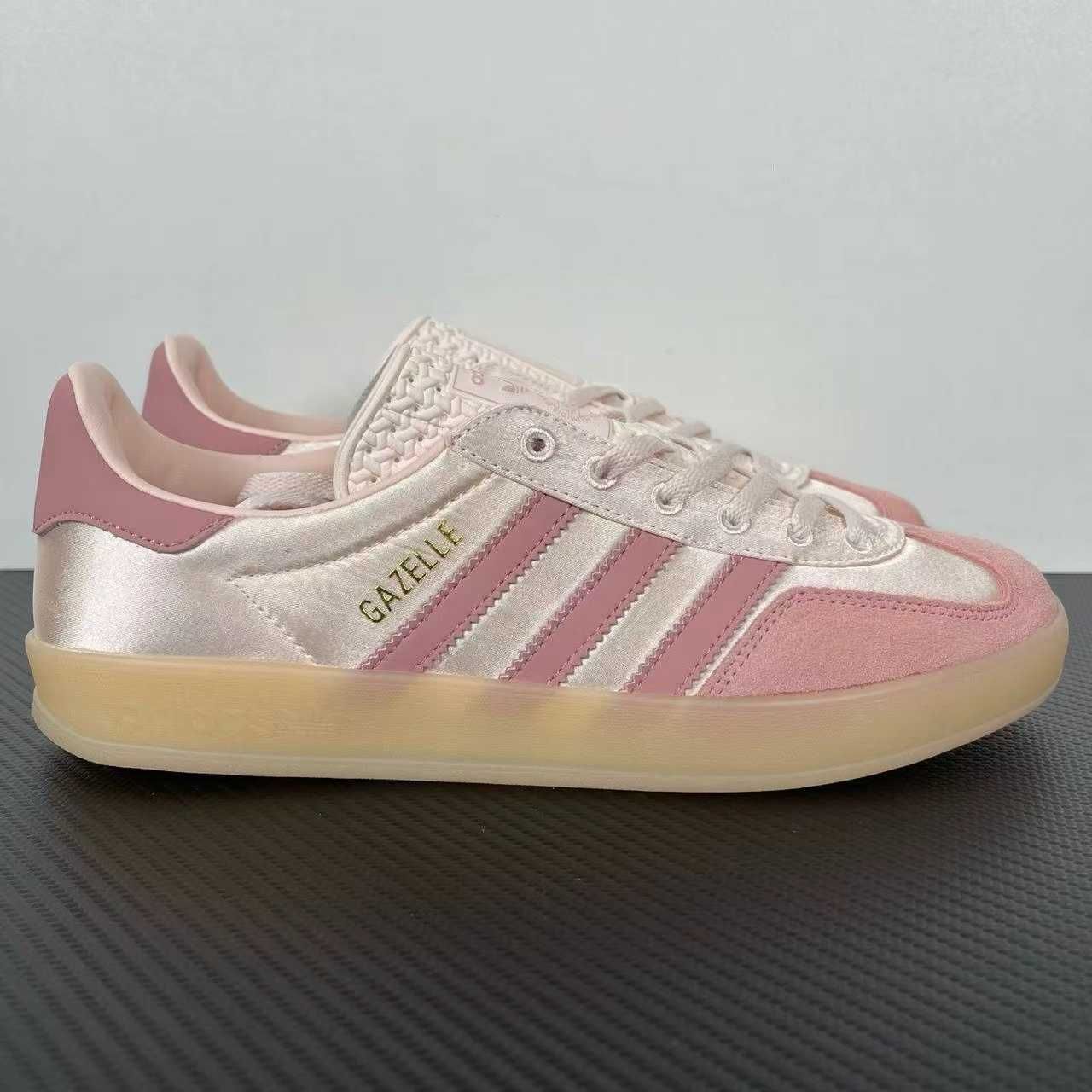 Nowy*adidasdamskie_Gazelle_Indoor_Pink UnisexTrampk40