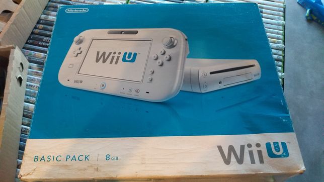 Konsola Nintendo Wii U biała RZADKOSC super stan SPRAWNA