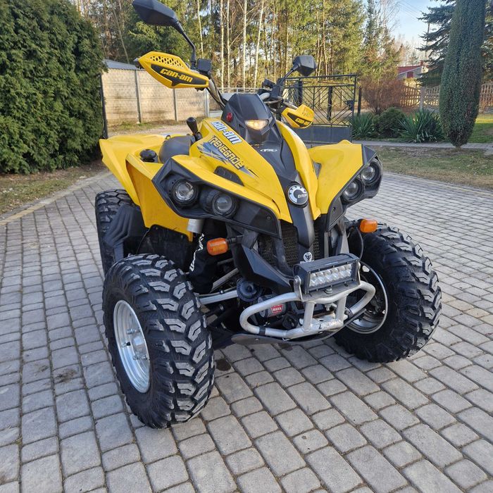 Can Am Renegade 650 4x4 Quad Homologacja L7e