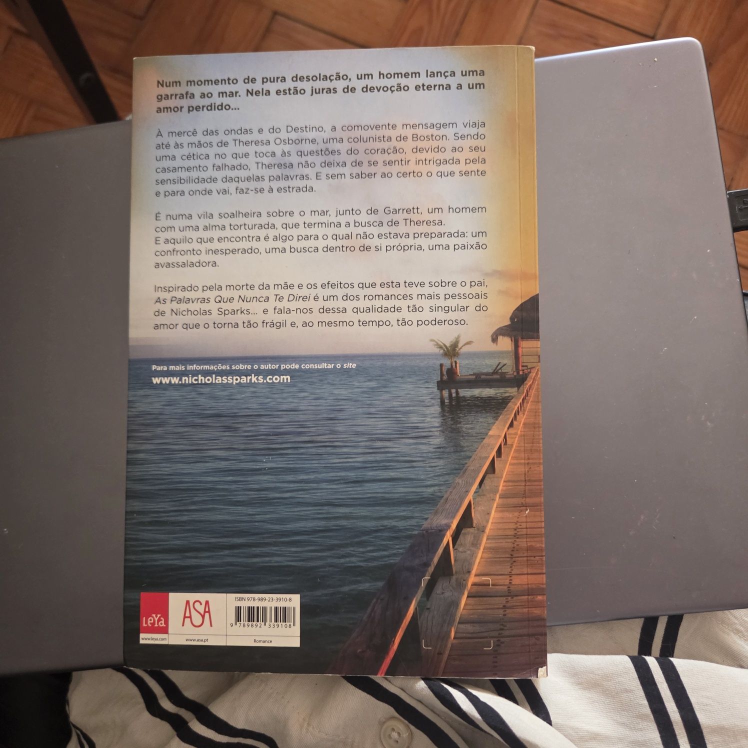" As Palavras Que Nunca Te Direi " de Nicholas Sparks