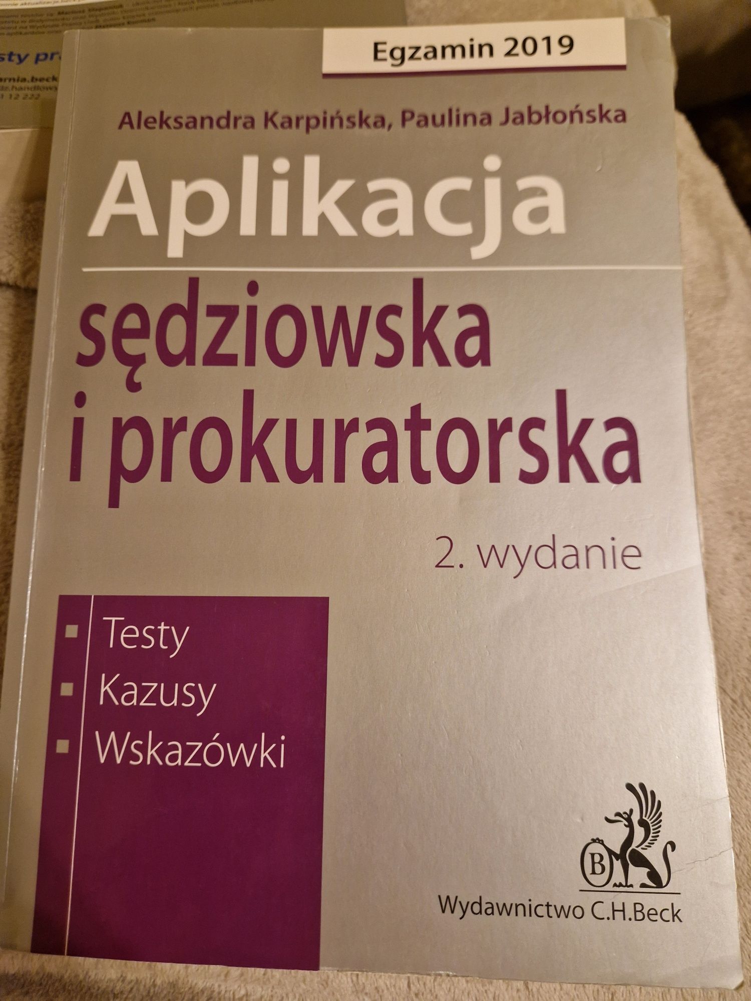Aplikacja sędziowska i prokuratorska