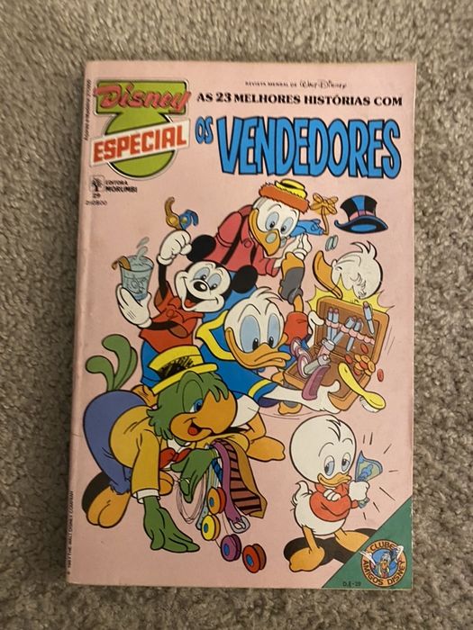 Banda desenhada anos 80 - Disney Especial