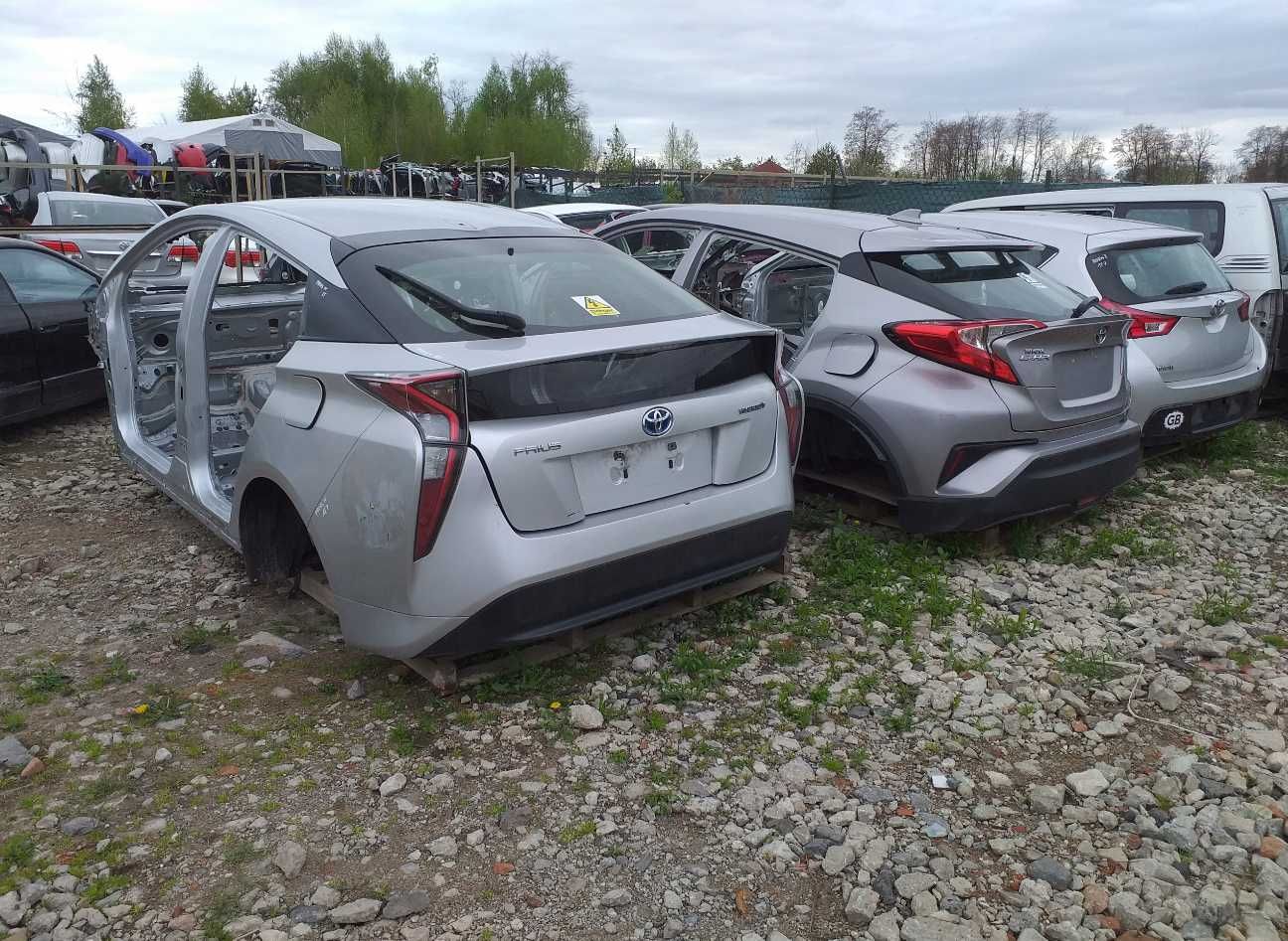 Капот крыло фары бампер комплект Toyota CH-R CHR USA EU Разборка