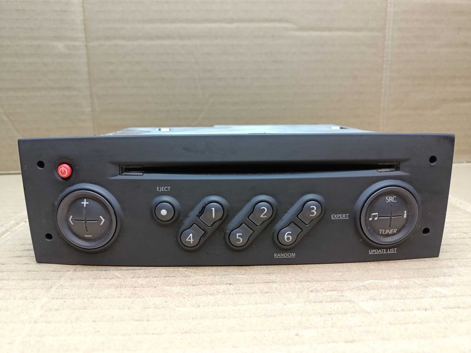 radio renault megane II scenic II modus 2005- update list  + kod