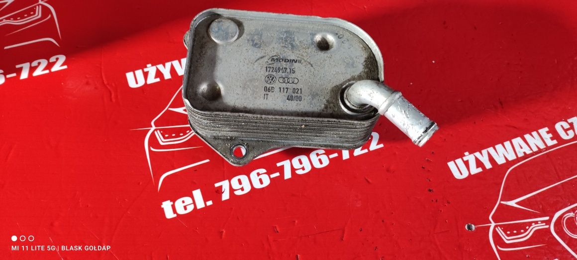 Chłodnica Oleju Audi A6 C5 2.0 B ALT Lift Blask Gołdap