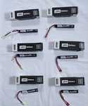 Bateria li-po 7,4v e 11,1v Novo