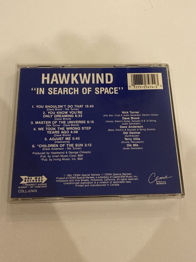 Hawkwind In search of space