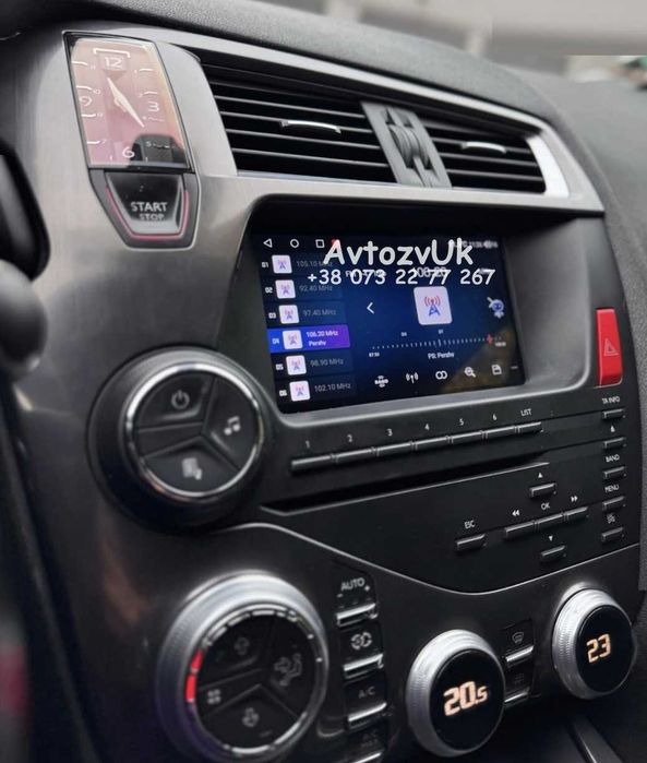 Android 14 C4 C4L DS4 Citroen DS5 Ситроен С4 ДС5 дс4 CarPlay Магнитола