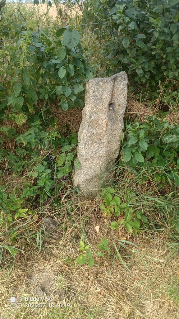 Słupki granitowe ciosane