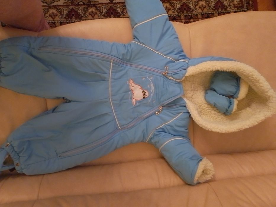 Комбінезон дитячий на овчині