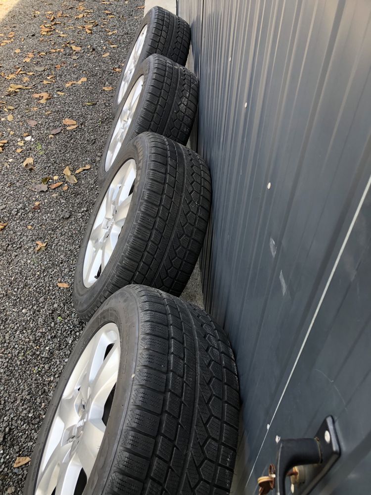 Koła alufelgi zimowe komplet , rozstaw 5x130, 255/55/18, AUDI Q7,