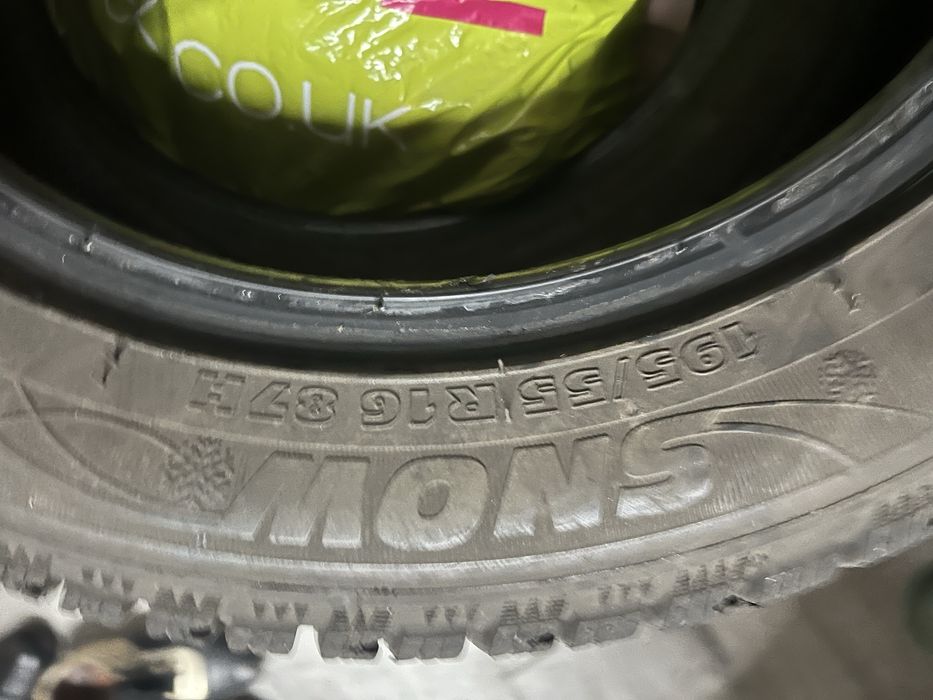 Sprzedam opony zimowe Kormoran 195/55/R16 87H