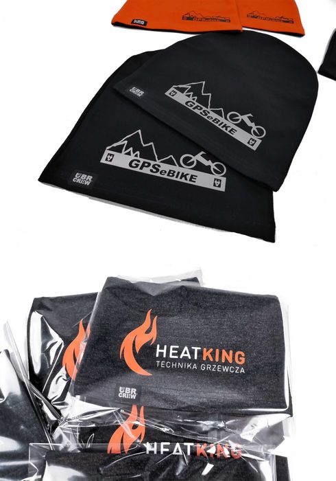 CZAPKA Z TWOIM LOGO / NADRUKIEM - spersonalizowana czapka CZARNA