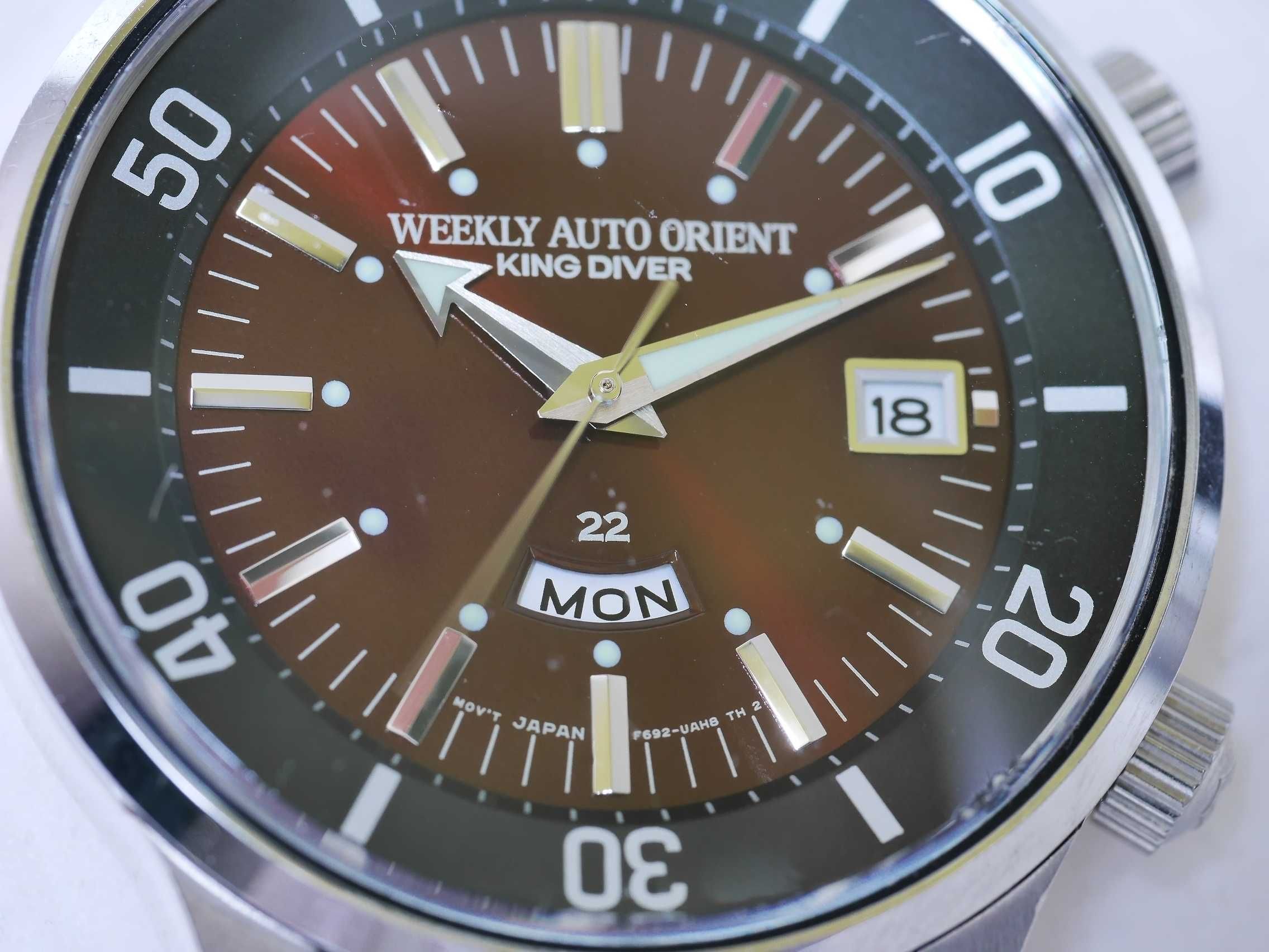 Zegarek Weekly Auto Orient King Diver  RA-AA0D02R WR200 jak nowy