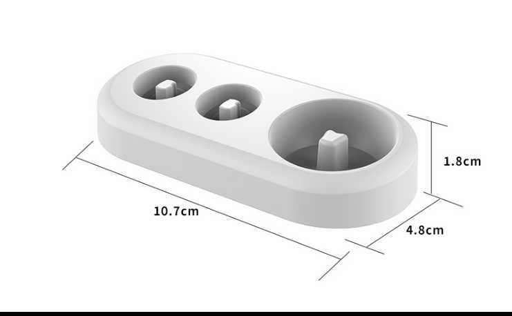 Подставка для электрической зубной щетки и 2 сменных насадок Oral-B
