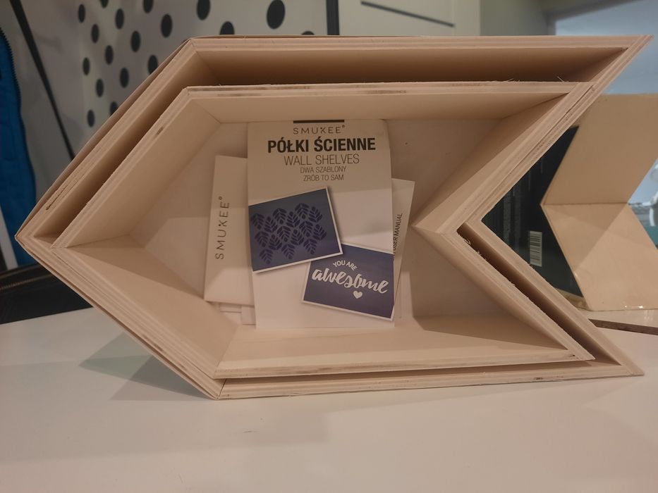 Półki ścienne smukee pokój dziecka
