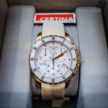 Zegarek damski Certina DS First Lady Ceramic Chrono C014.217.37.011.00
