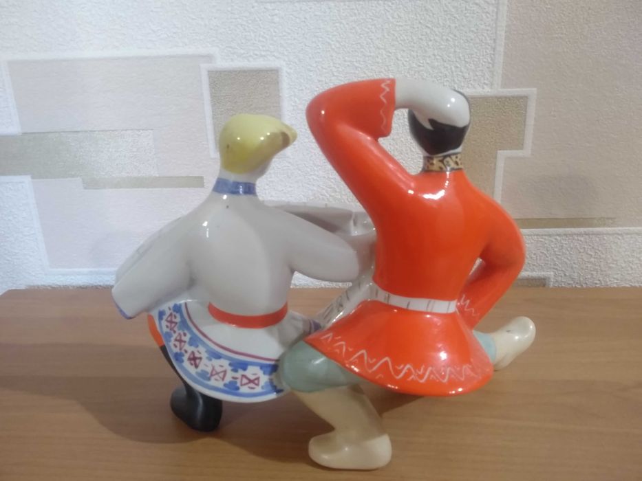 Статуэтка. Первый выпуск. Футбол. Лев Яшин. Майсенский/Мейсен фарфор