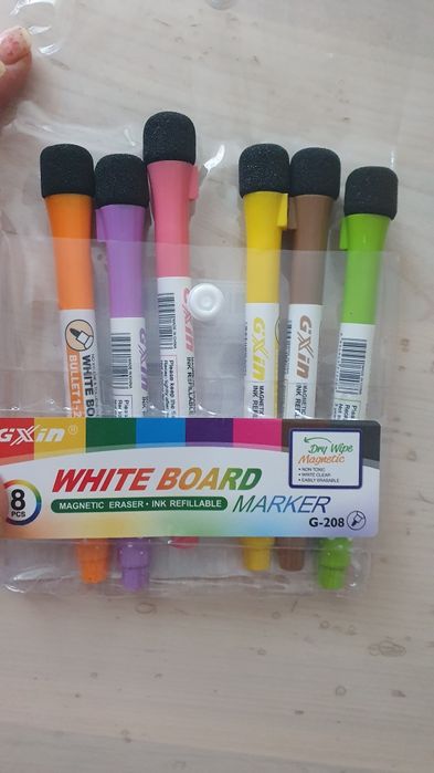 Маркер GXin 1-2 мм д/магнітних дощок на холодильник