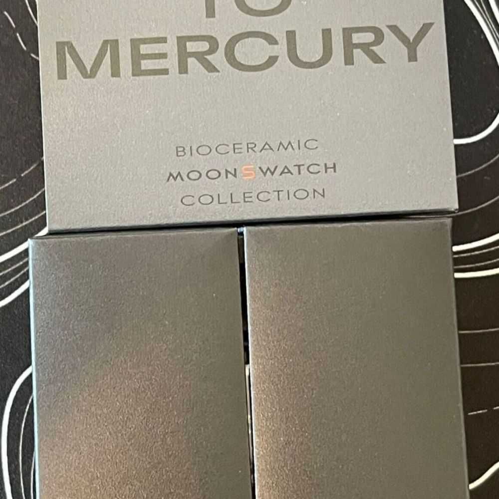 Omega x Swatch Merkury SO33A100 – Nowość MoonSwatch 2025