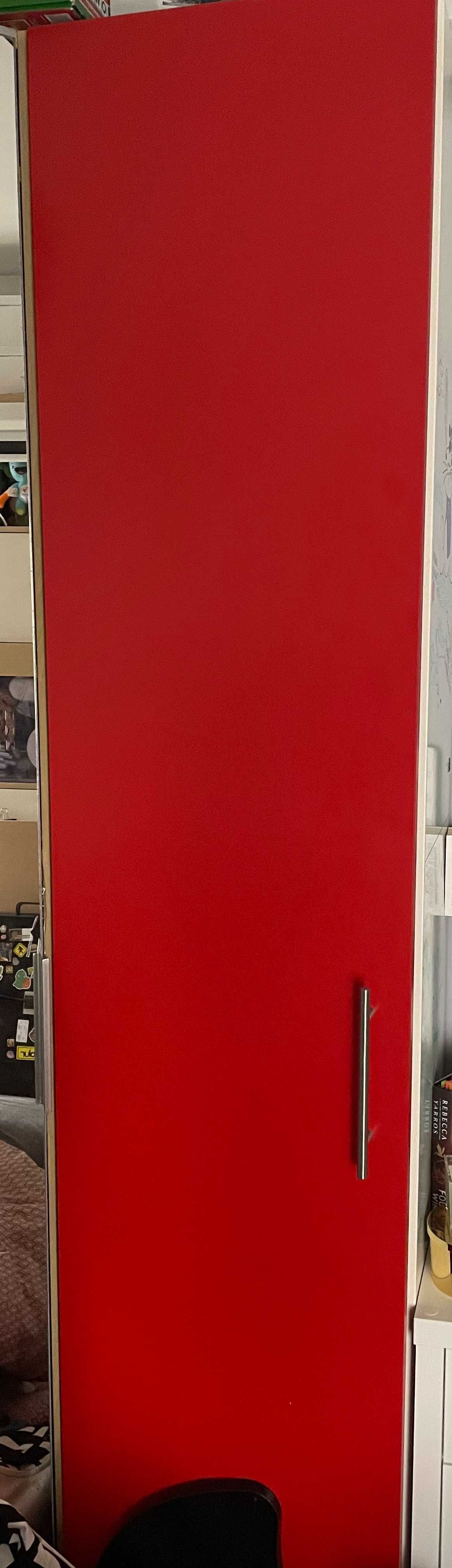 Drzwi IKEA PAX TANEM czerwone 50x229 cm