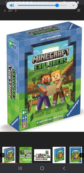 Gra planszowa minecraft pudełko
