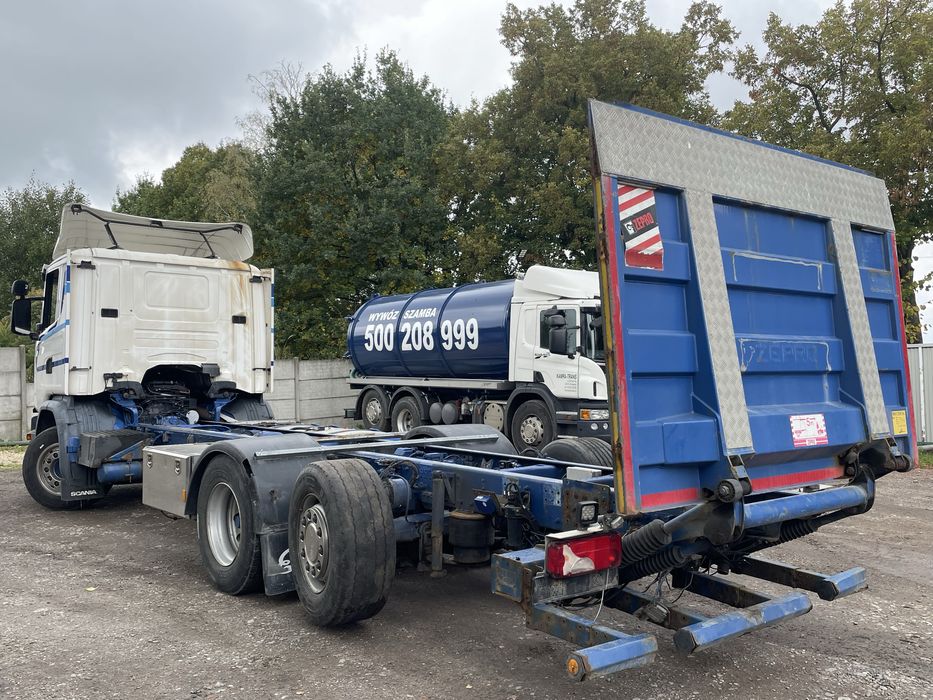 SCANIA G450 Euro 6 2015r. do zabudowy asenizacyjny laweta mleko 6x2