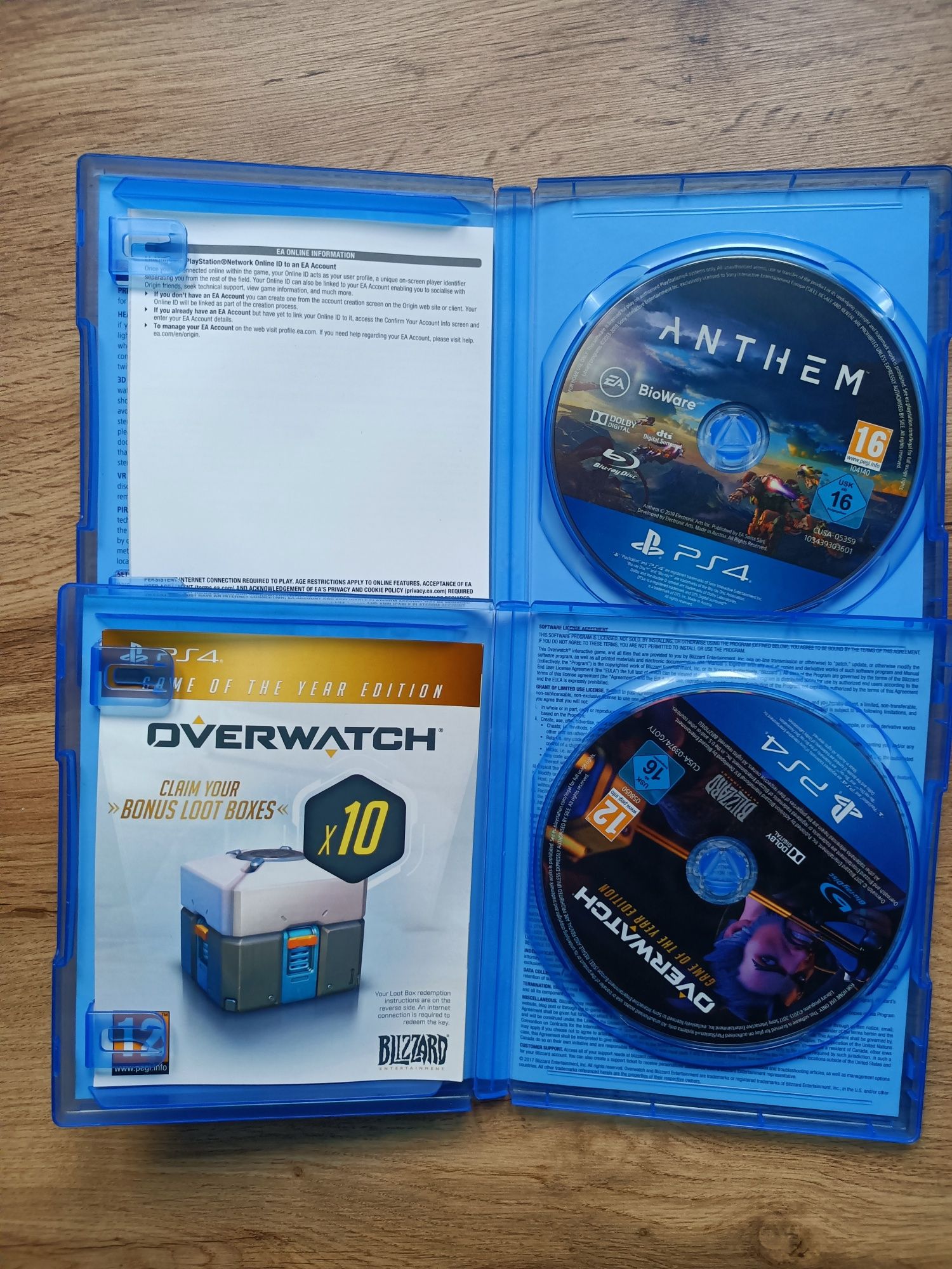 Zestaw gier na PS4 (7 tytułów)