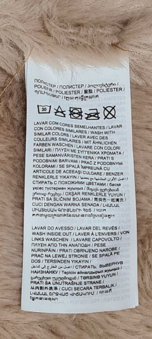 Casaco Zippy Longo com Forro de "Pele" (13/14 anos) como NOVO!