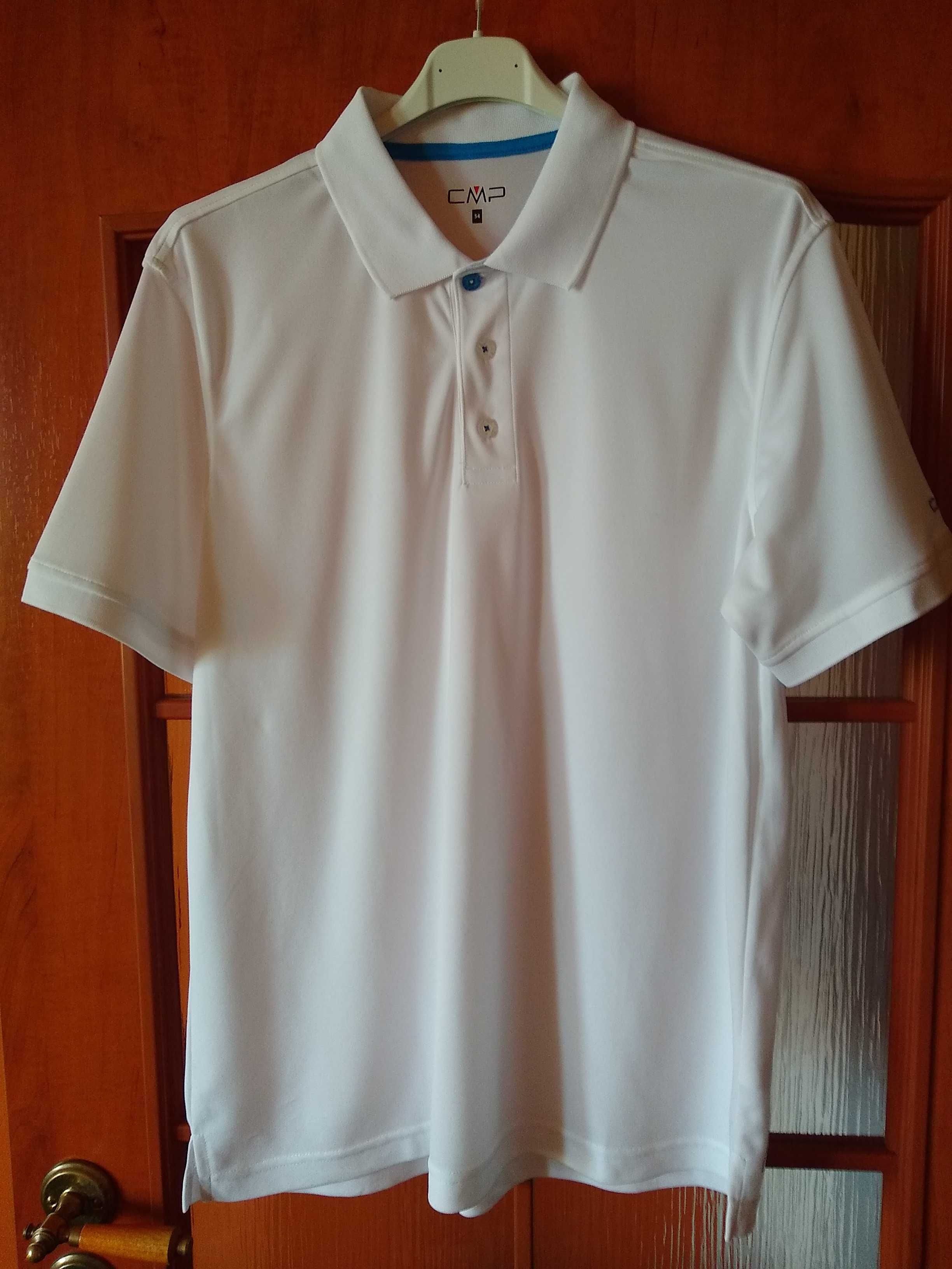 CMP  Włoska męska koszulka typu polo, Dryfunction, Rozmiar M