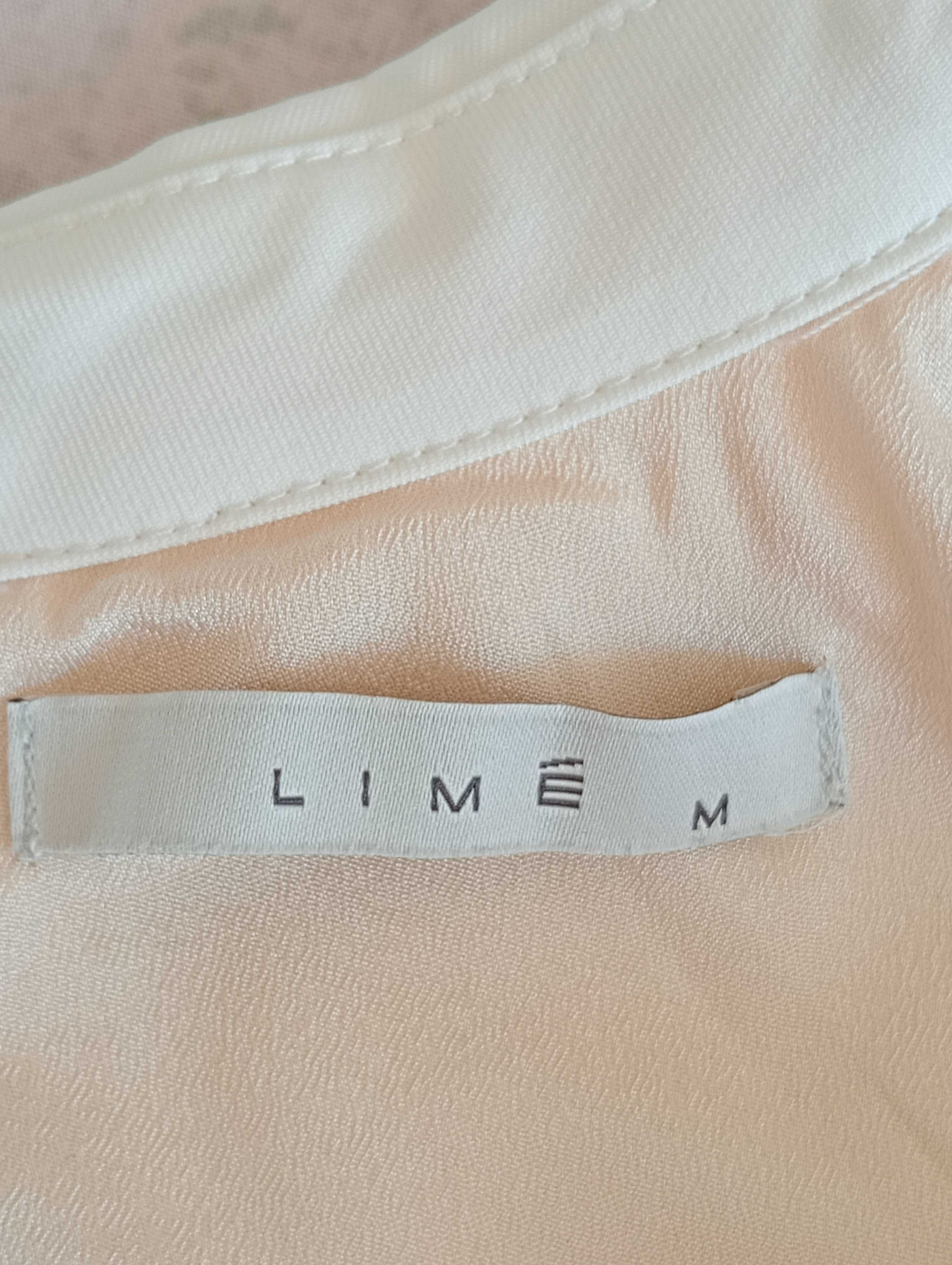 Жіноча сукня LIME колір пудра розмір М на підкладці