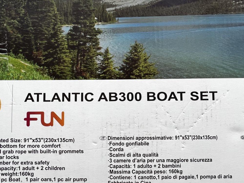 Ponton ATLANTIC AB300 boat set