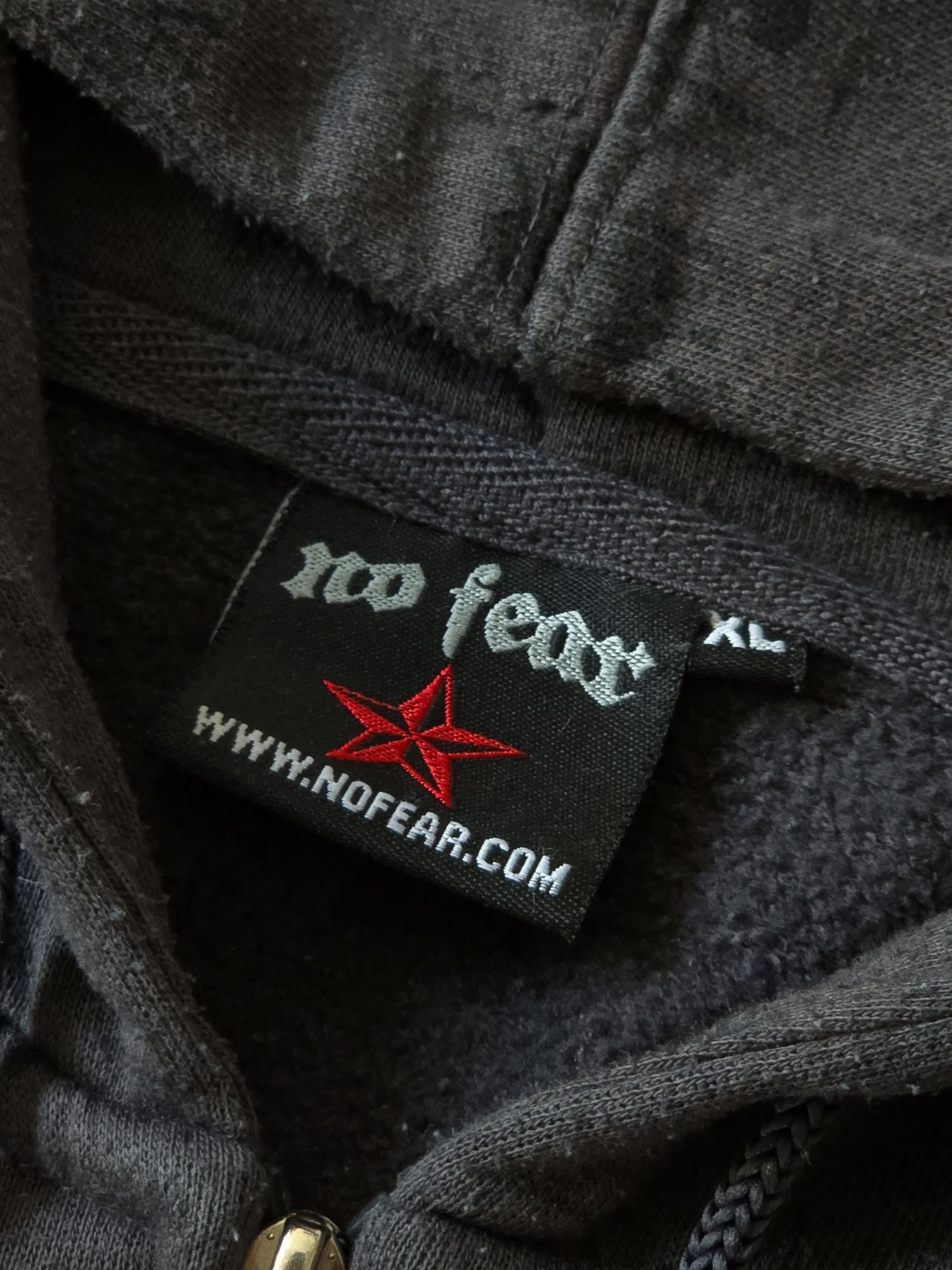 Гарне Зіп-худи від ноу фиар фир no fear zip-hoodie sk8 y2k dc ск8 дс