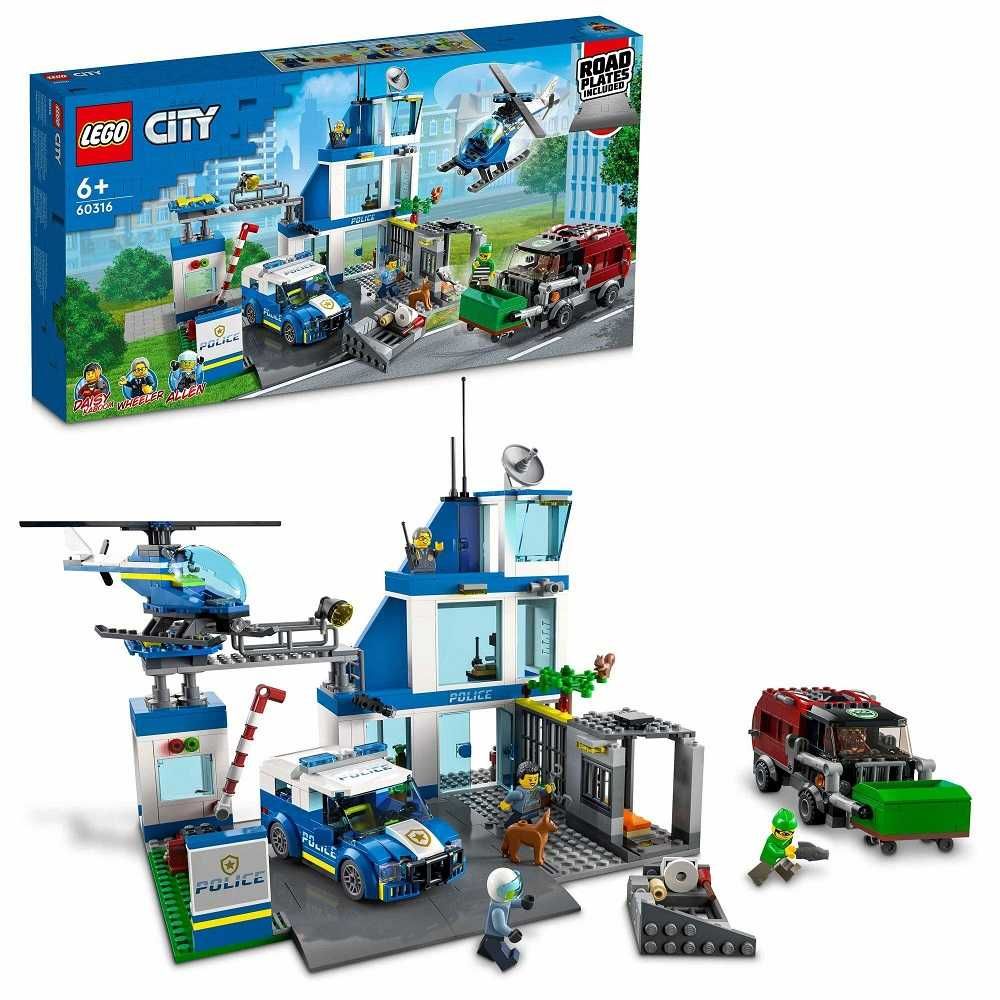 Klocki Lego City 60316 Posterunek policji