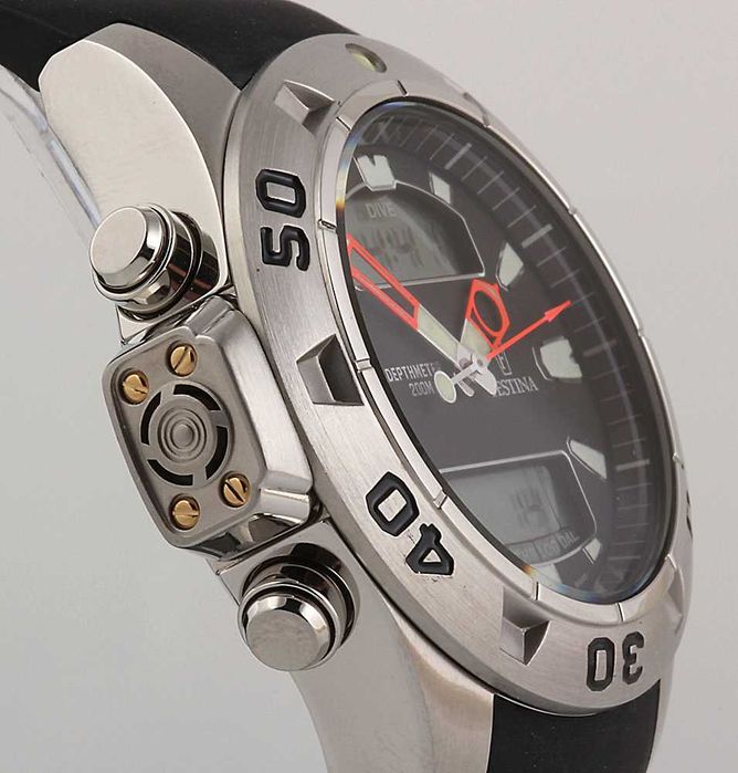 Festina Depthmeter Divers F6694/1 - *NOVO* (Relógio de Mergulho)