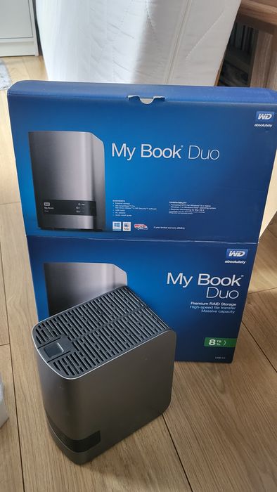 Serwer plików - WD My Book Duo 8TB czarny USB 3.0