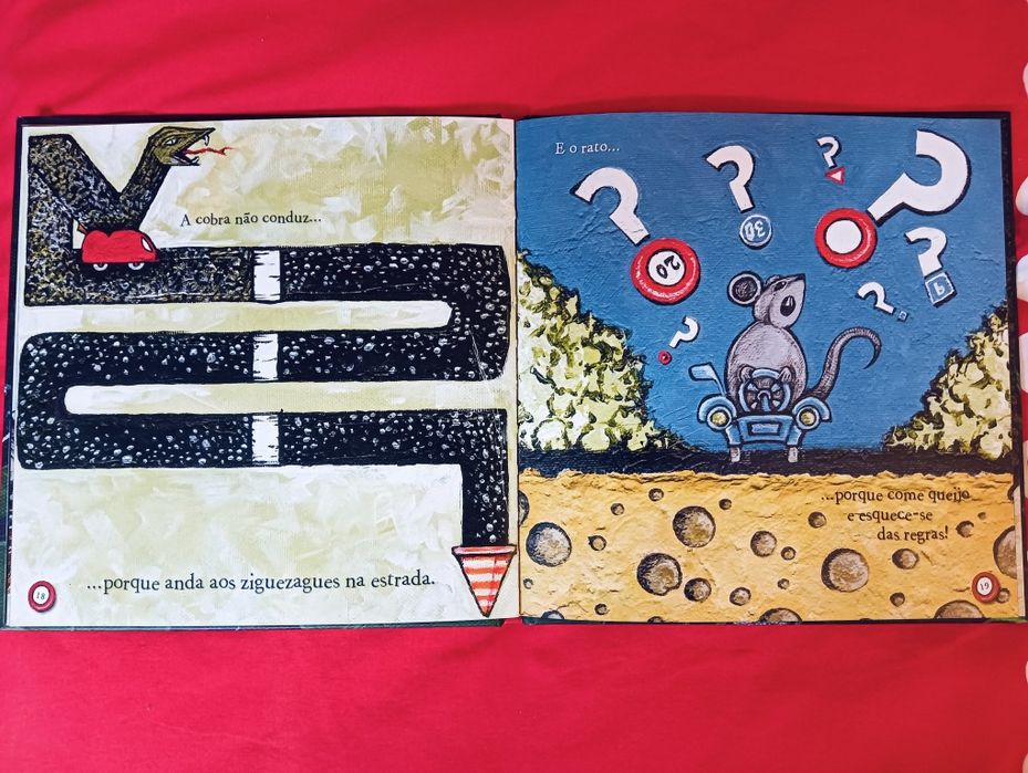 Livro infantil "Porque é que os animais não conduzem!"