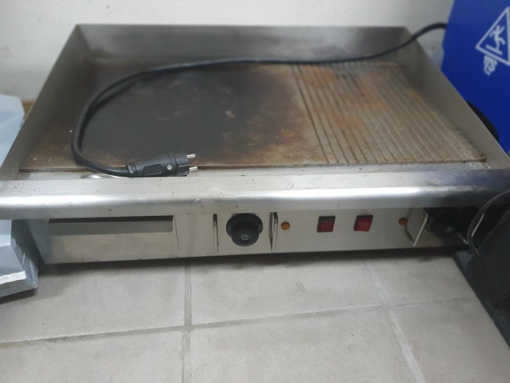 Chapa Grelha elétrico profissional
